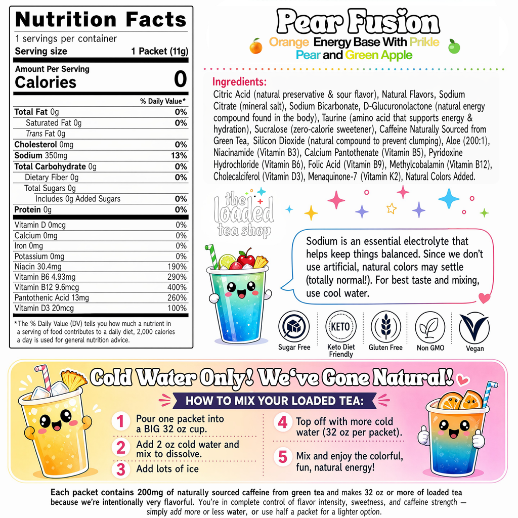 Pear Fusion - For Fresh Moments