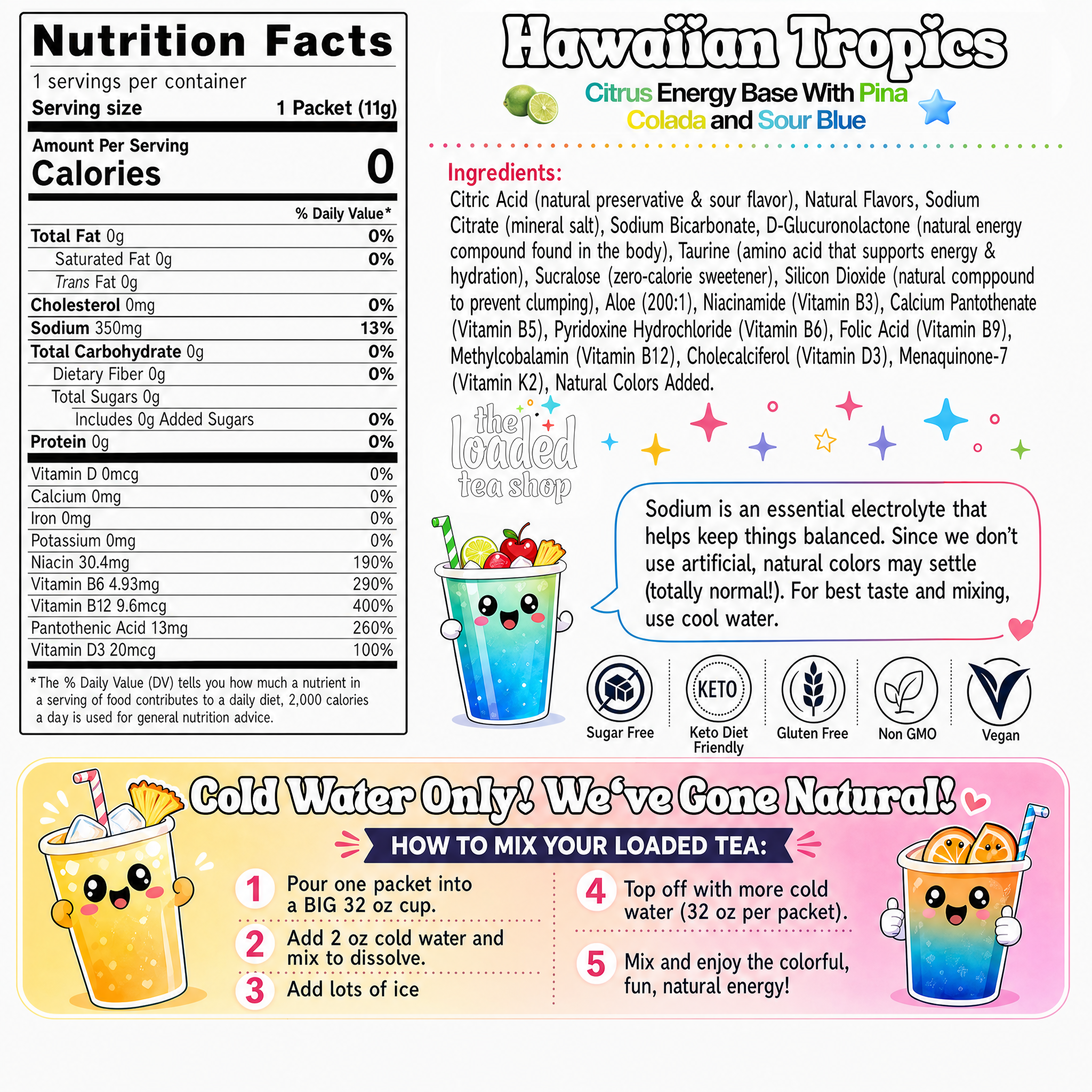Hawaiian Tropics (Caffeine-Free) - Tasty Daily Tea