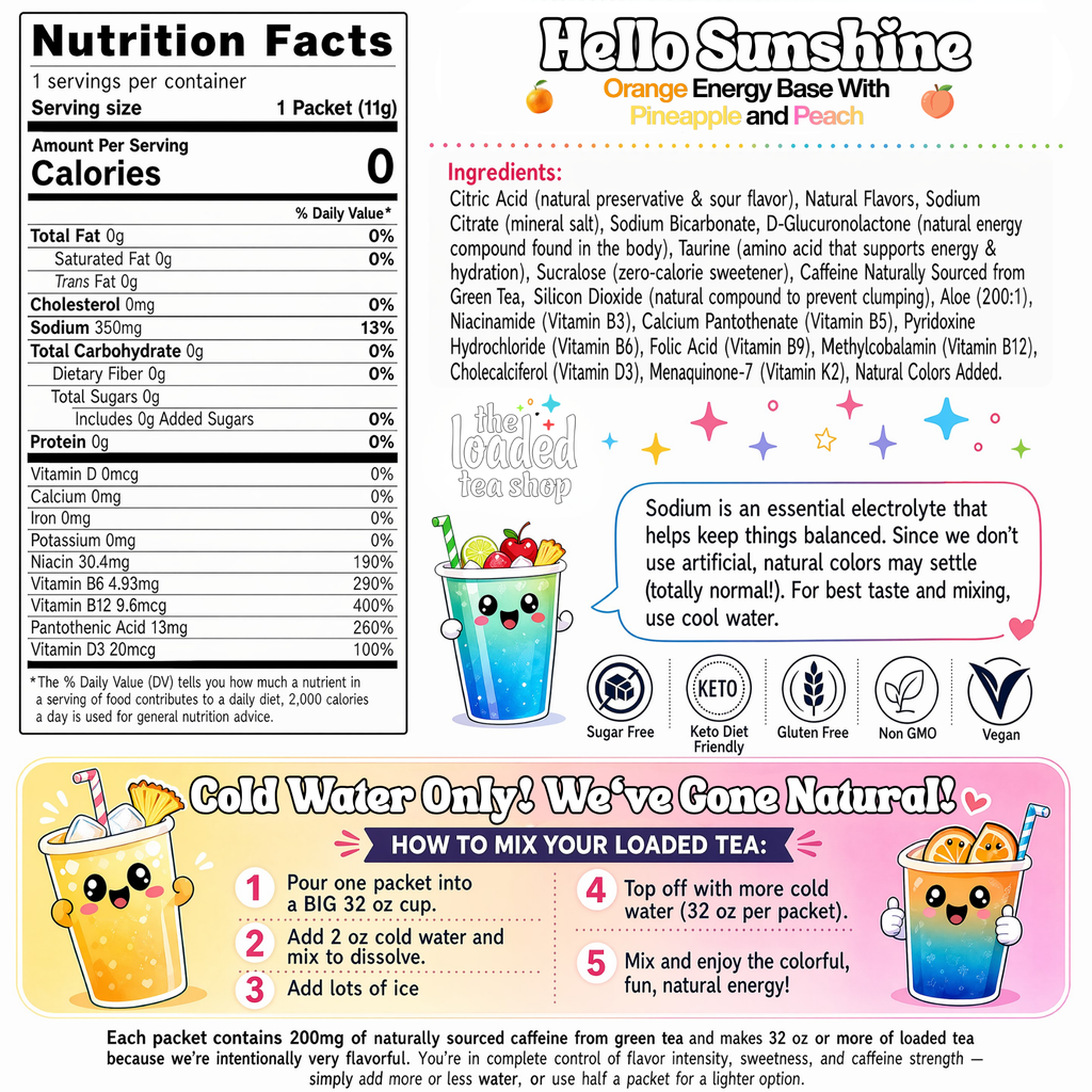 50 Case Hello Sunshine - For Bundle Lovers