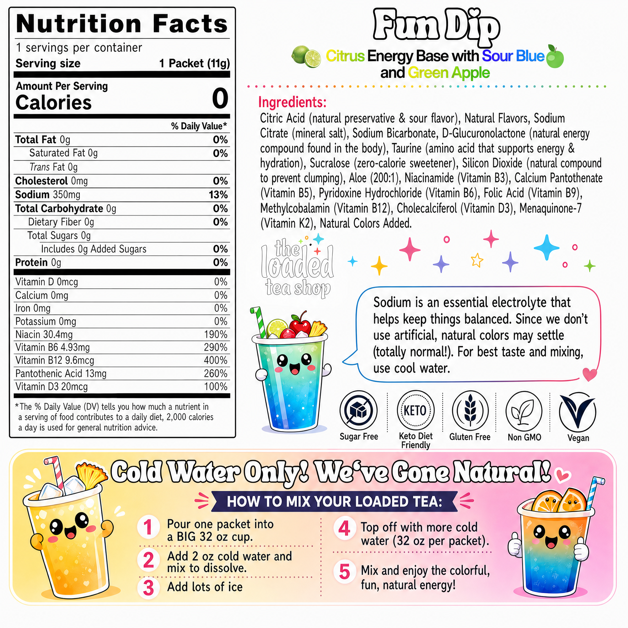 Fun Dip (Caffeine-Free) - Bright in Every Sip