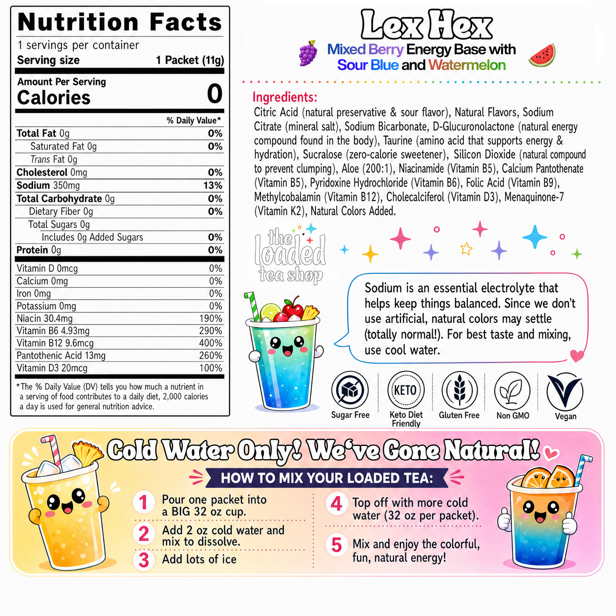 Lex Hex (Caffeine-Free) - Sip the Flavor