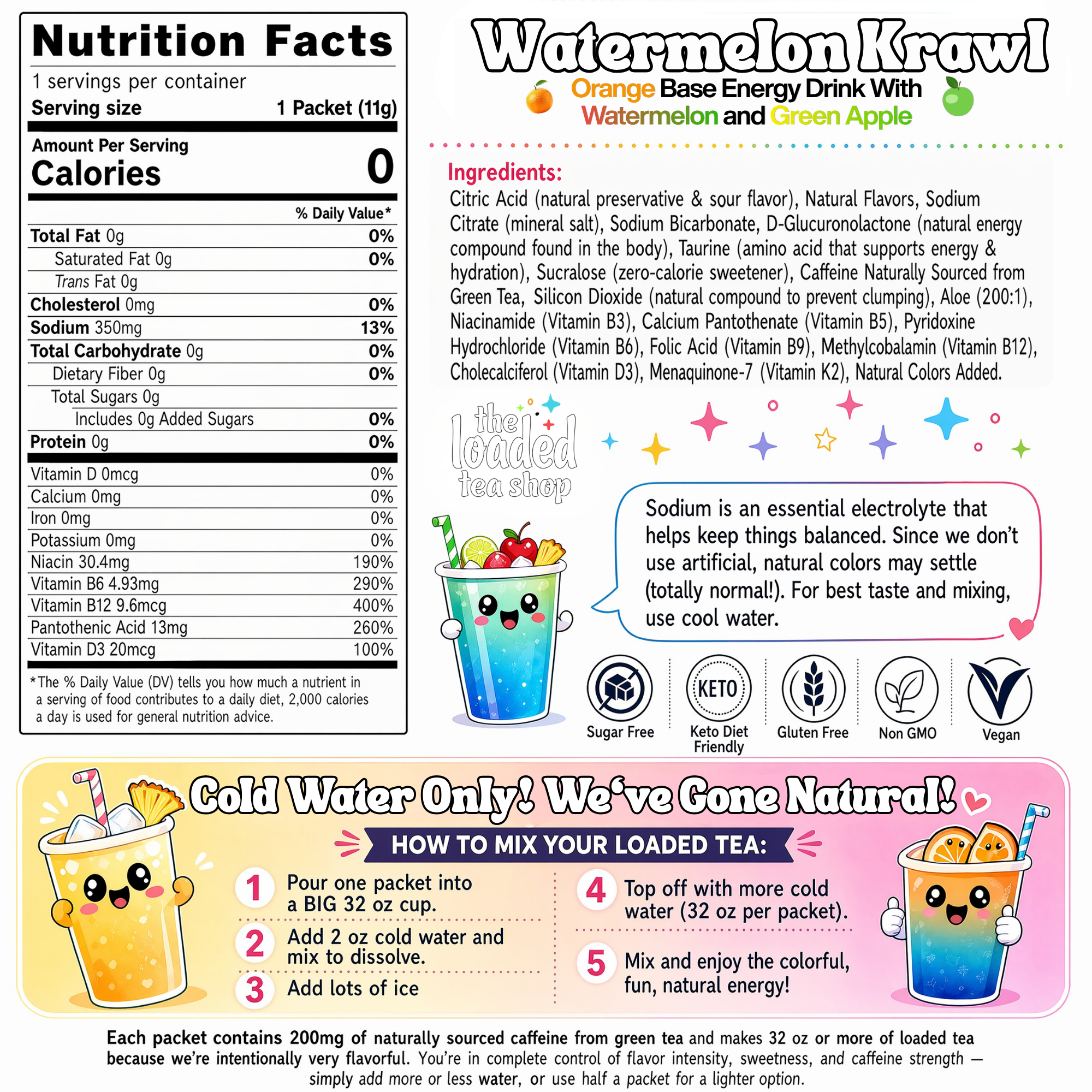 Watermelon Krawl - Fresh Daily Sip