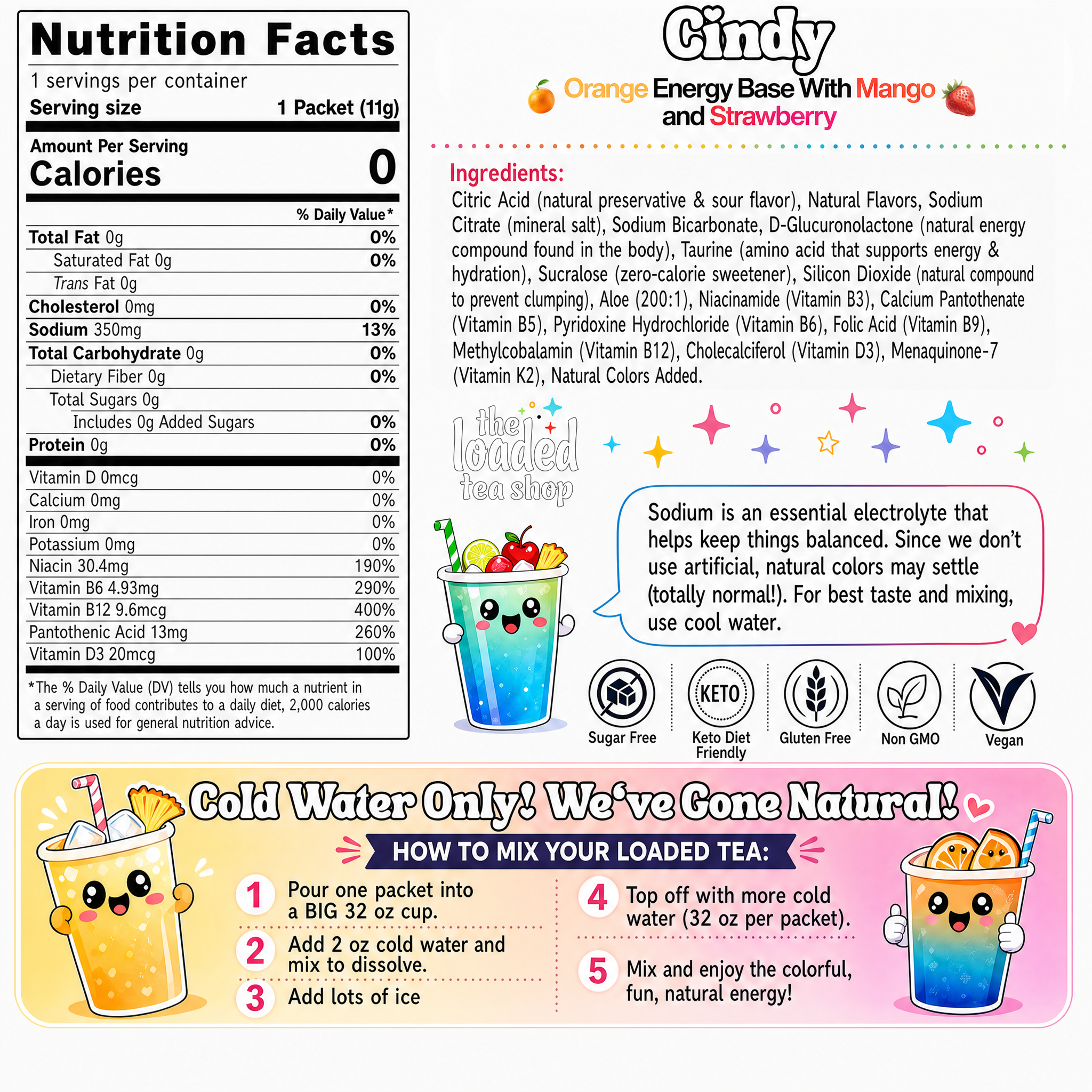 Cindy (Caffeine-Free) - Refresh Your Routine