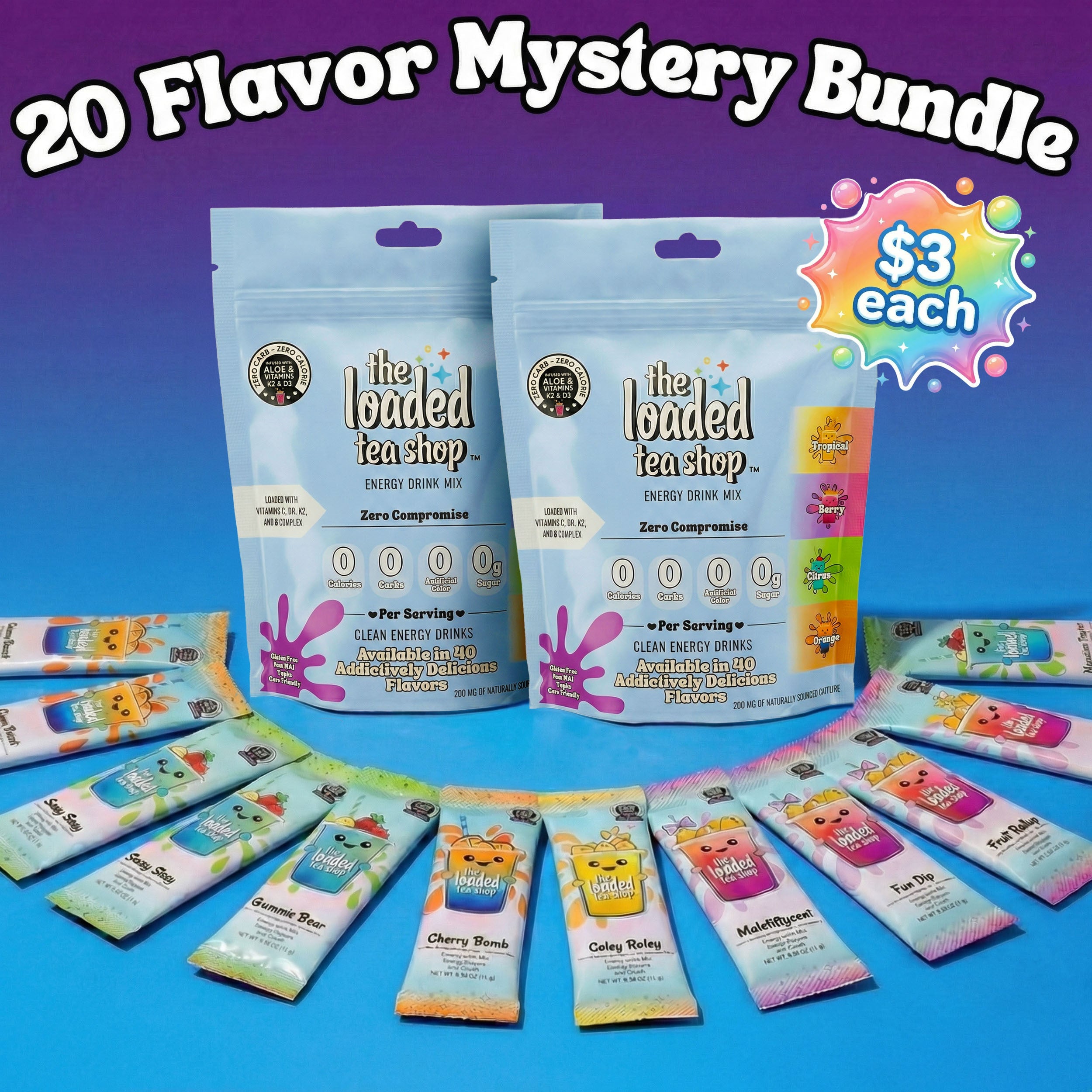 20 Flavor Mystery Bundle - Smooth Daily Sip