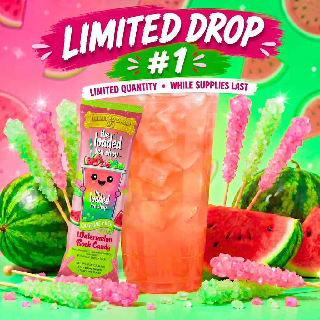 Watermelon Rock Candy (Caffeine- Free) - Sweet Tea Moment