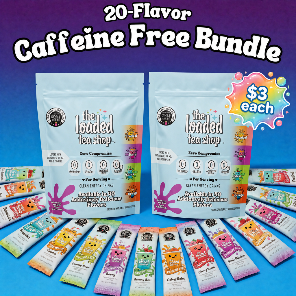 20 Flavor Bundle (Caffeine-Free) - Daily Lineup Ready